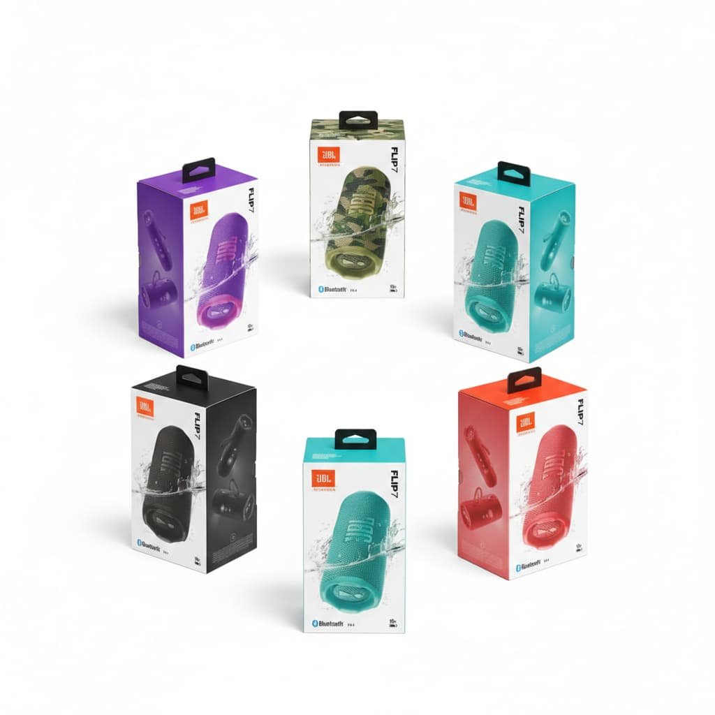 Caixa de Som Bluetooth JBL Flip 7 Portátil Potente Original